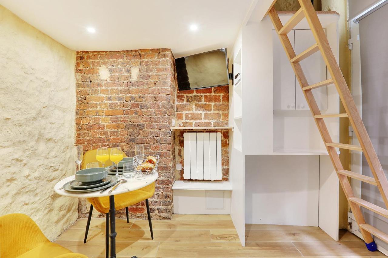 Appartamento Cosy Studio In Montorgueil Parigi Esterno foto