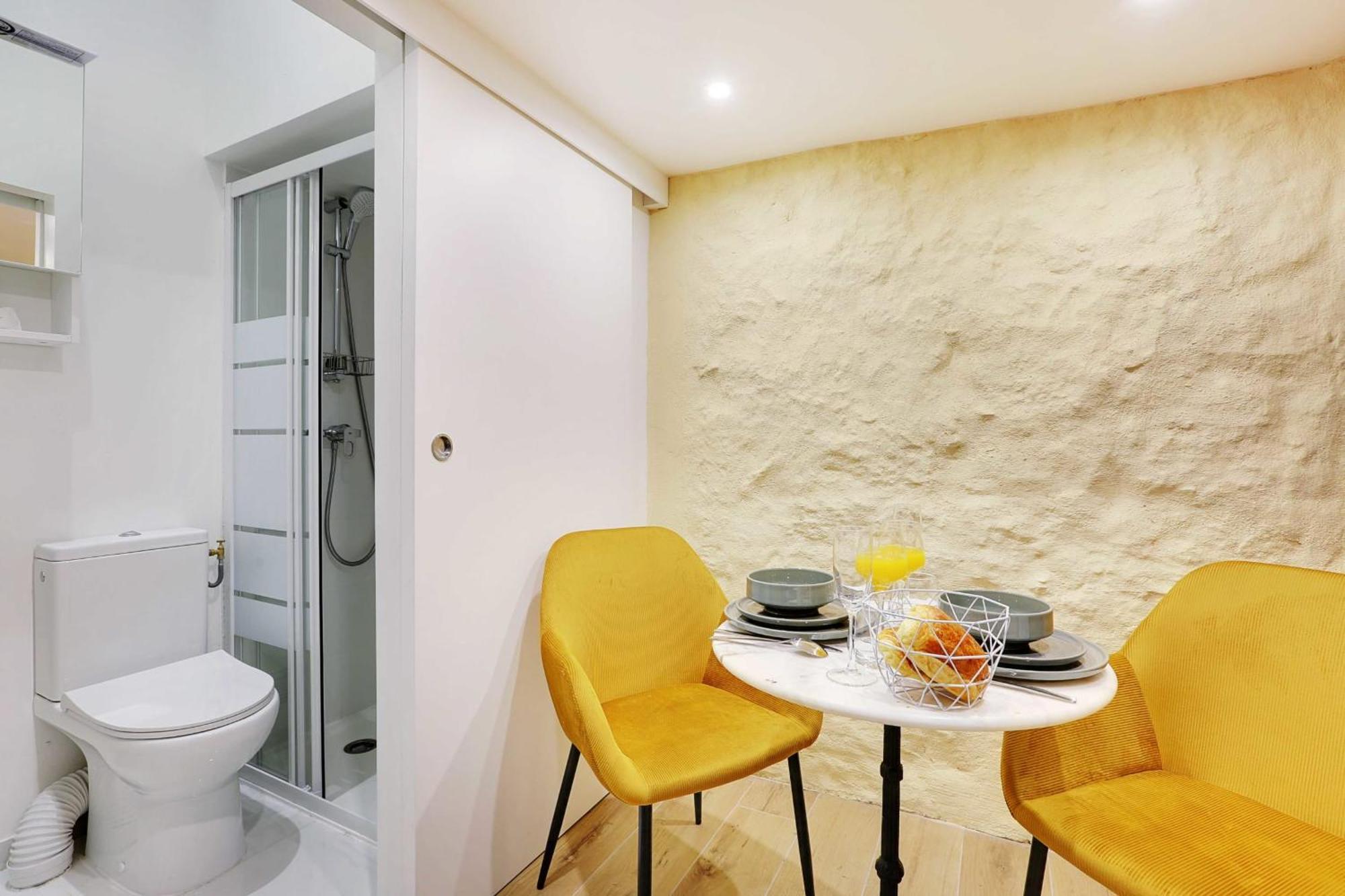 Appartamento Cosy Studio In Montorgueil Parigi Esterno foto