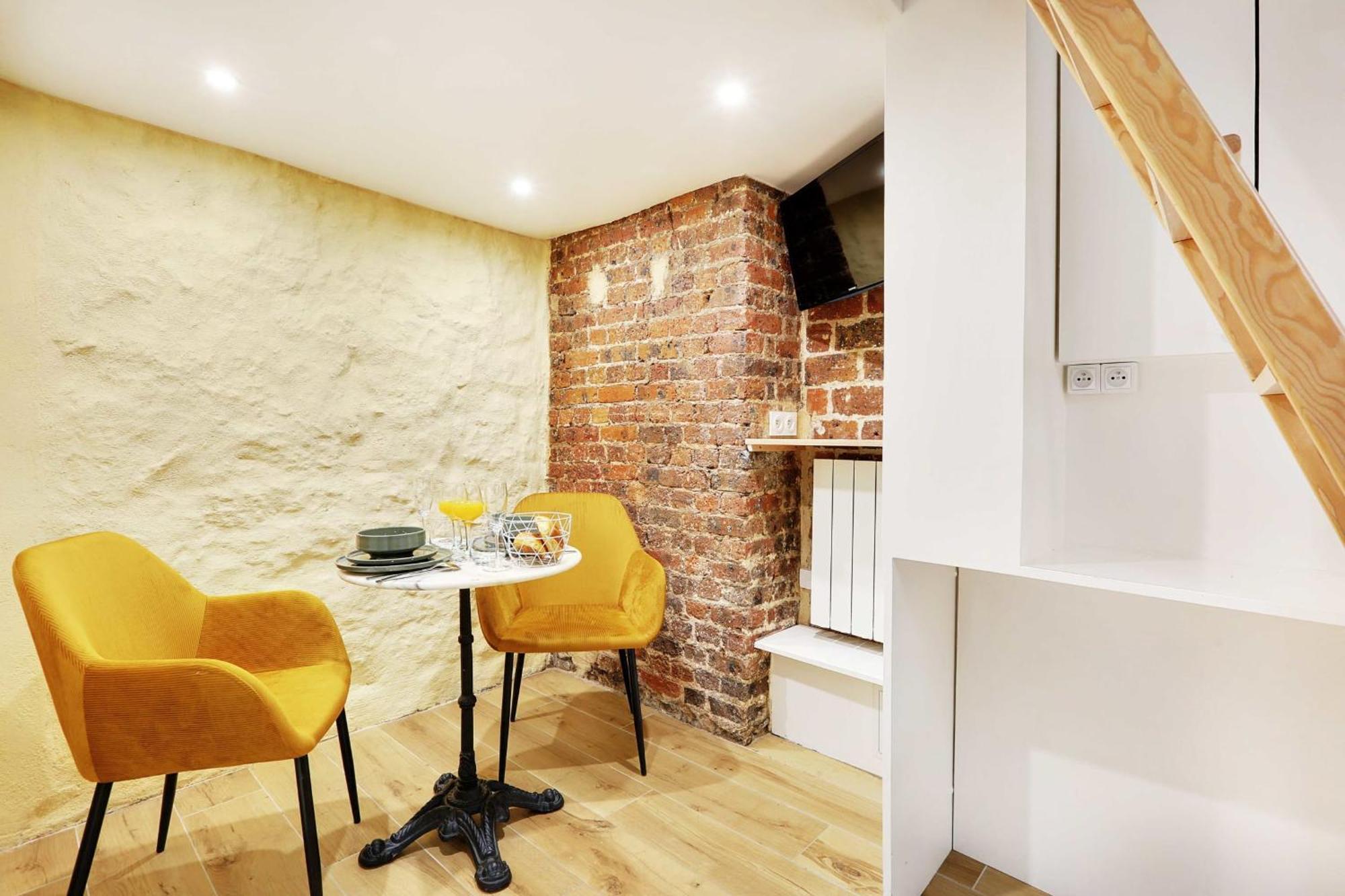 Appartamento Cosy Studio In Montorgueil Parigi Esterno foto